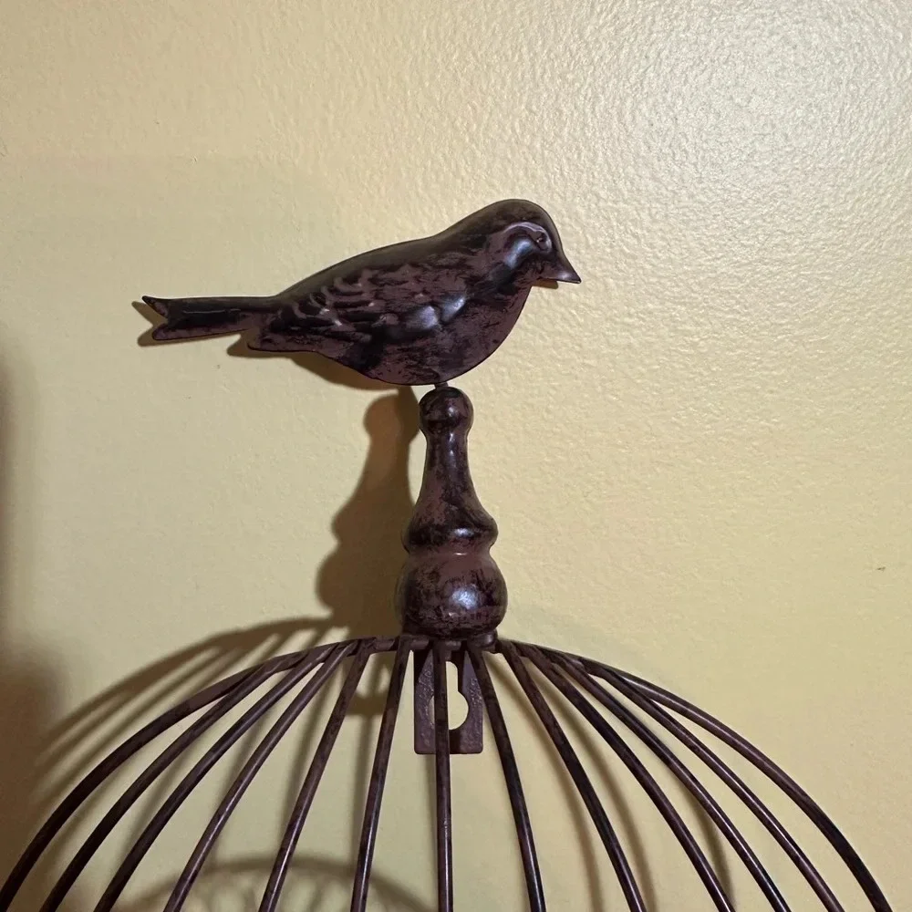 Bird cage clock
